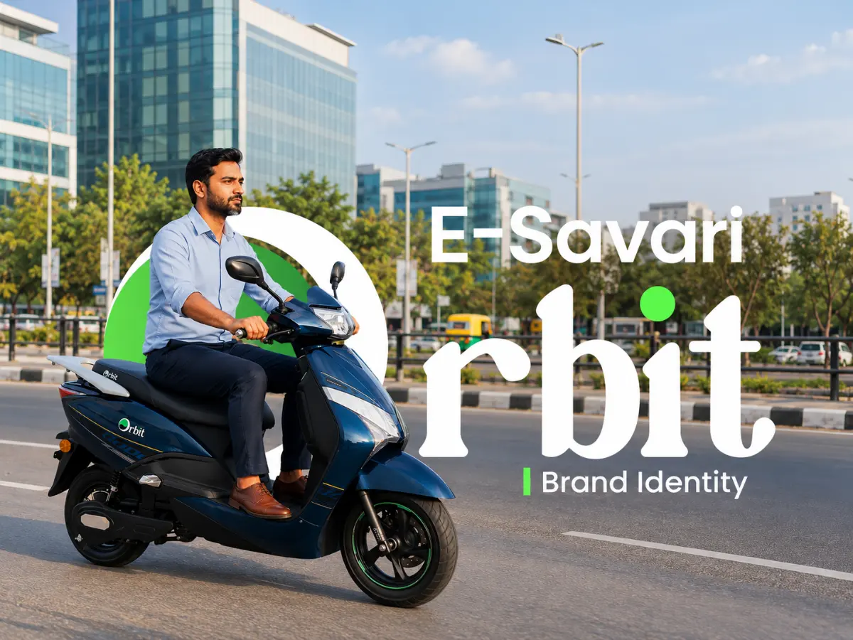 Orbit E-savari Indore brand design