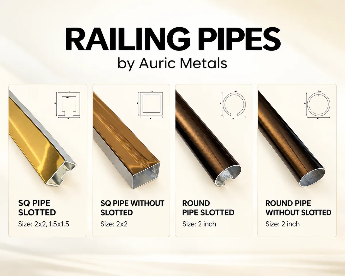Railing Pipes & Accessories by Auric Metal- Meta Ads Case Study